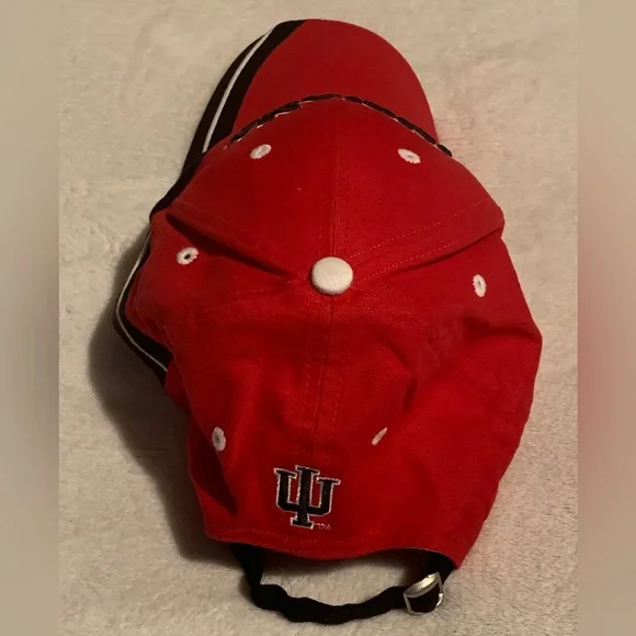 Indiana University Hoosiers Red & Black hat - Picture 3 of 7